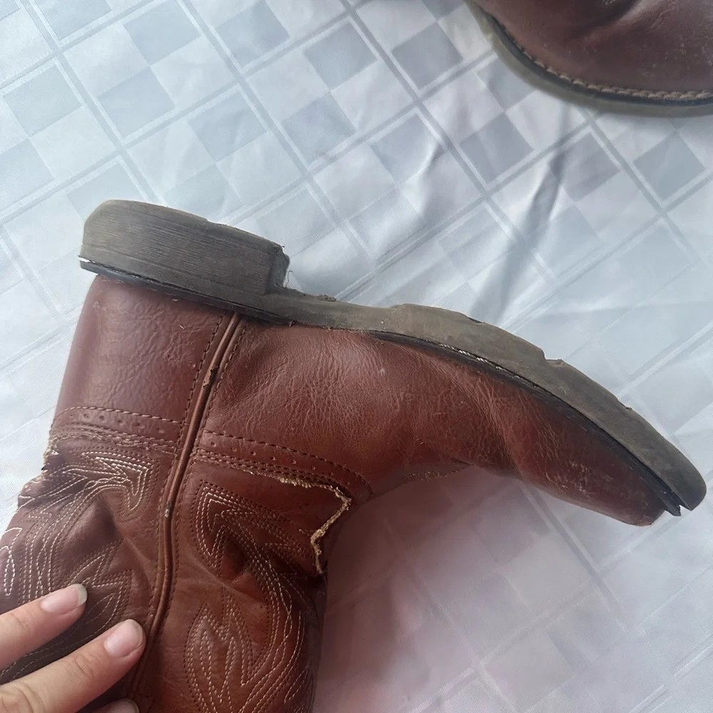 Durango Brown Western-Style boots children’s